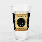 Verre 27e anniversaire du Mariage de musique (Devant)