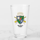 Verre 2e défilé de style ancien de Ranger BN avec onglet (Dos)