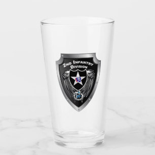 Verre 2e division d'infanterie "Indianhead Div Glass Cup
