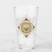 Verre 30e/12e anniversaire de Mariage Pearl & Green (Dos)