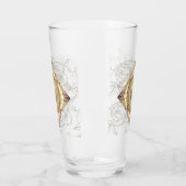 Verre 30e/12e anniversaire de Mariage Pearl & Green (Gauche)
