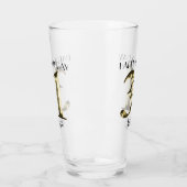 Verre 31e anniversaire d'or métallique (Gauche)