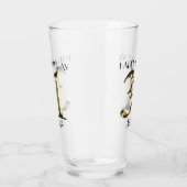Verre 31e anniversaire d'or métallique (Droite)