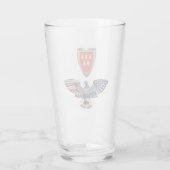Verre 32e aigle du Commandement de la défense aérienne (Dos)
