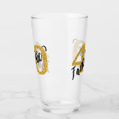 Verre 40 ans et Fantastic Années 40e anniversaire fête (Gauche)