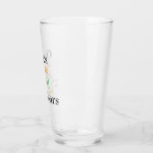 Verre 40e anniversaire Cheers and Beers Golf Black and G (Gauche)
