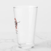 Verre 40e anniversaire Chic Parties scintillant Ombre (Gauche)