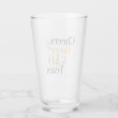 Verre 40e anniversaire Soeurs et bières Anniversaire (Dos)