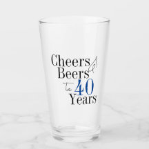 40e anniversaire Soeurs et bières fête de typograp