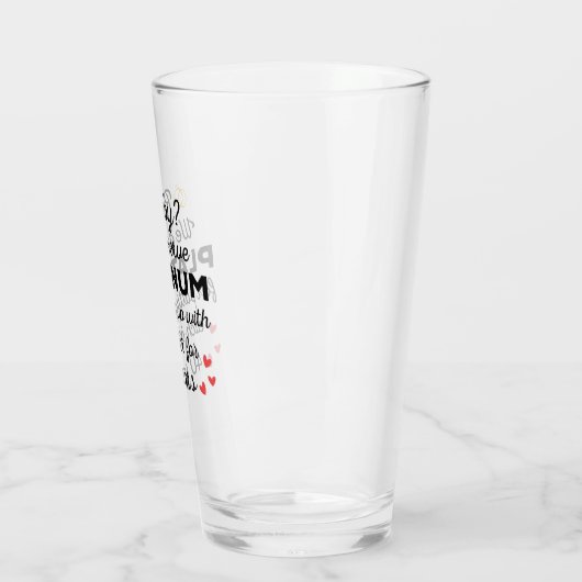 Verre 40ème anniversaire du Mariage I - Ruby Funny Coupl (Gauche)