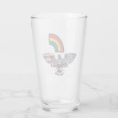 Verre 42e division d'infanterie Aigle "Never Forget" (Dos)
