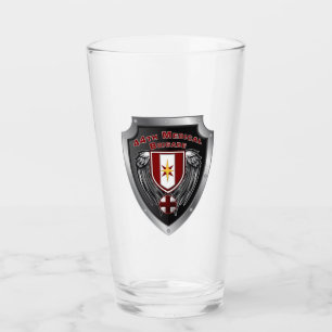 Verre 44e brigade médicale « Bouclier des médecins drago