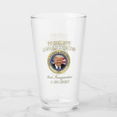 Verre 47e président Donald Trump - Inauguration Keepsaké (Dos)