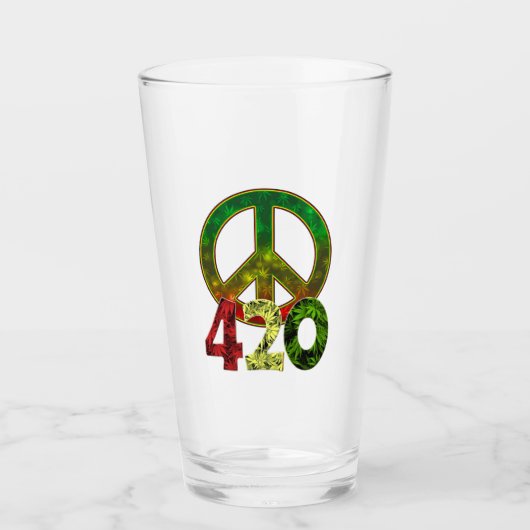 Verre 4 20 Paix (Devant)