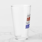 Verre 4 juillet Anniversaire drôle (Droite)