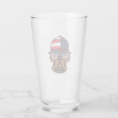 Verre 4 juillet boîte (Dos)