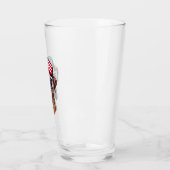 Verre 4 juillet de boxe (Gauche)