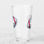 Verre 4 juillet football (Droite)