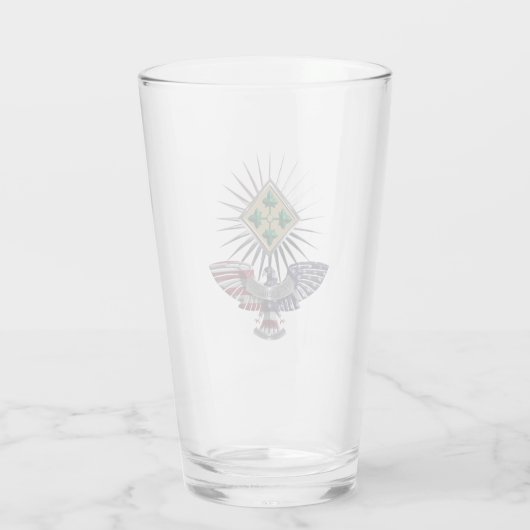 Verre 4e Division d'Infanterie Special Eagle (Dos)