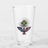 Verre 4e Division d'Infanterie Special Eagle (Devant)