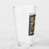 Verre 50e Anniversaire 50 Équipe d'équipage d'une partie (Droite)