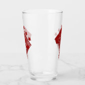 Verre 51e - État de Washington DC Drapeau Borderline (Gauche)