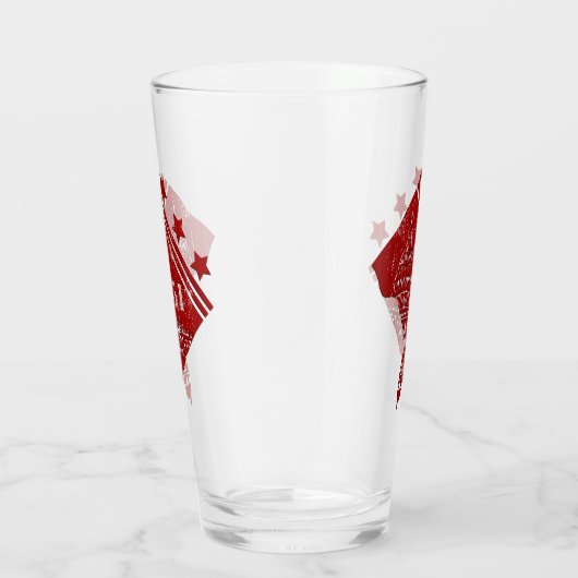 Verre 51e - État de Washington DC Drapeau Borderline (Droite)