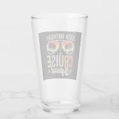 Verre 55E Anniversaire Famille d'Escouade de croisières  (Dos)