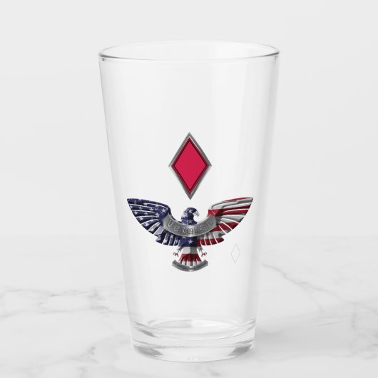 Verre 5e division d'infanterie Aigle (Devant)