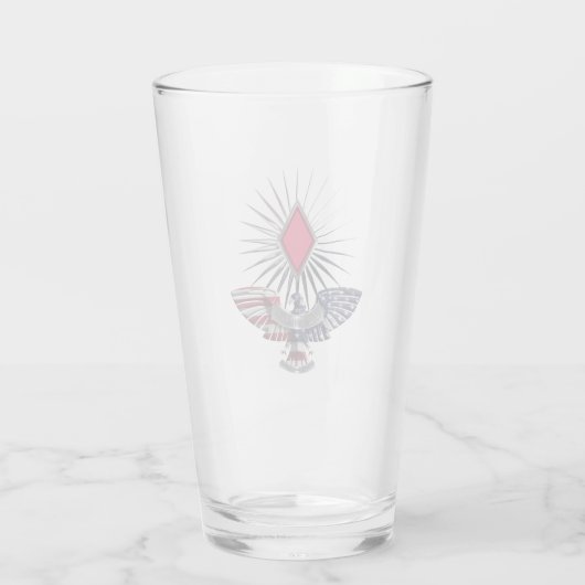 Verre 5e division d'infanterie Aigle Customisé (Dos)