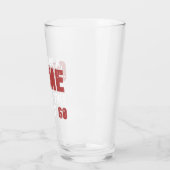 Verre 60 Ans Amusant 60e Anniversaire Distressé (Gauche)