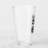 Verre 60e ANNIVERSAIRE (Droite)