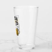 Verre 60e anniversaire Cheers & Bières à 60 ans (Gauche)