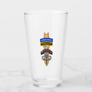 Verre 75e régiment de rangers « Les Rangers mènent la vo