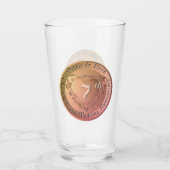 Verre 7e/22 Mariage Anniversaire Cuivre (Devant)