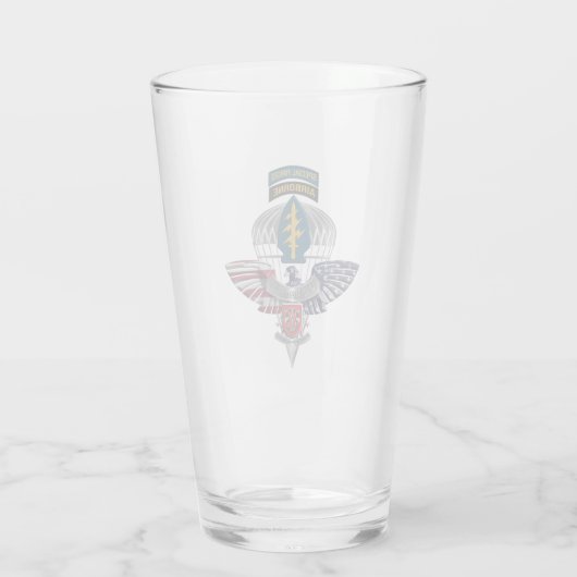 Verre 7e Ancien combattant du Groupe des forces spéciale (Dos)