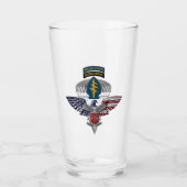 Verre 7e Ancien combattant du Groupe des forces spéciale (Devant)