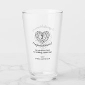 Verre 7e anniversaire 7 ans d'amour Coutume de l'onyx no (Dos)