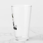 Verre 80e anniversaire gros achigan pêche Hommes (Gauche)