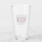 Verre 82e division aérienne Vétéran afghan (Dos)