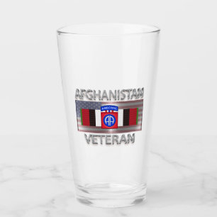 Verre 82e division aérienne Vétéran afghan