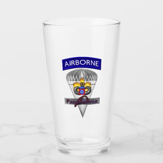 Verre 82e division aéroportée (Devant)