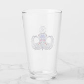 Verre 82e division aéroportée "Crâne d'argent" (Dos)
