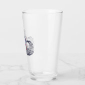 Verre 82e division aéroportée "Crâne d'argent" (Gauche)