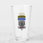 Verre 82e division aéroportée Jumpmaster (Dos)