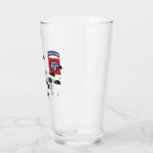 Verre 82e parachutistes de saut aéroportés (Gauche)