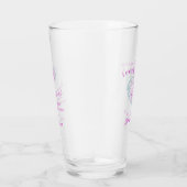 Verre 8e anniversaire 8 ans d'amour tourmaline coutume (Droite)