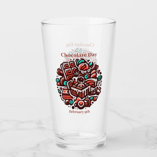 Verre 9 février - Journée du chocolat (Devant)