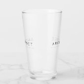 Verre à bière ARCHITECT / Noir (Gauche)