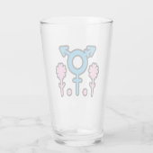 Verre à bière Blossom & Pride (Dos)